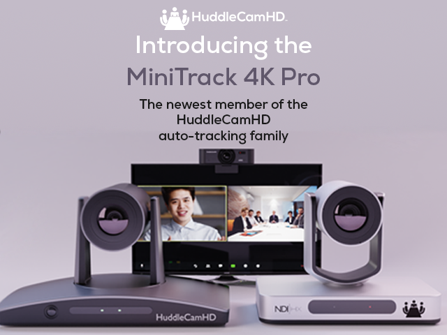 HuddleCamHD-Introducing the MINITrack 4K Pro