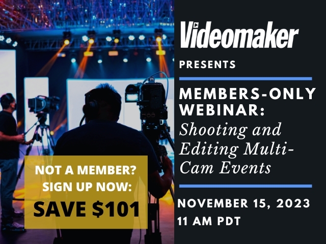 Videomaker Webinar: Multi-cam Events