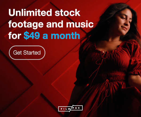 Filmpac offer - Unlimited stock footage and music $49 a month