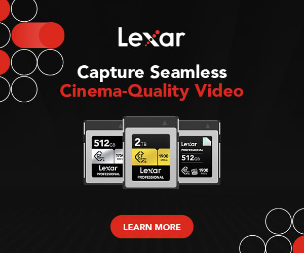 Lexar Capture Seamless Cinema-Quality Video