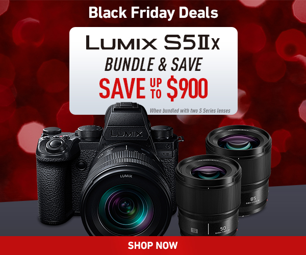 Panasonic LUMIX S5IIx Black Friday Deals