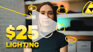 $25 DIY video lighting tutorial for iPhone and mirrorless cameras