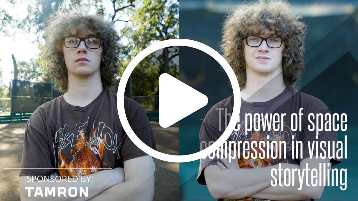 The power of space compression in visual storytelling