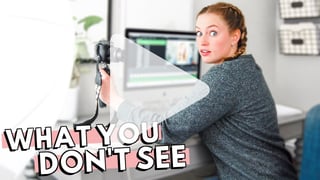 Cathrin Mannin's process for creating YouTube videos
