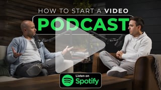 How to start a video podcast from A to Z