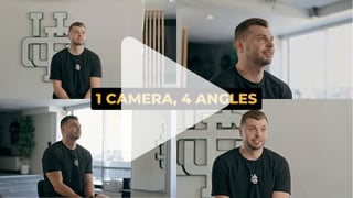How to shoot multicam interviews with only one camera