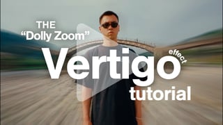 Vertigo effect tutorial