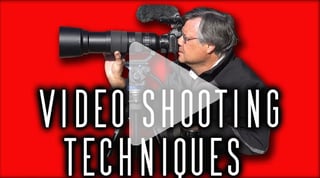 Video shooting techniques: Camcorders vs, digital cameras